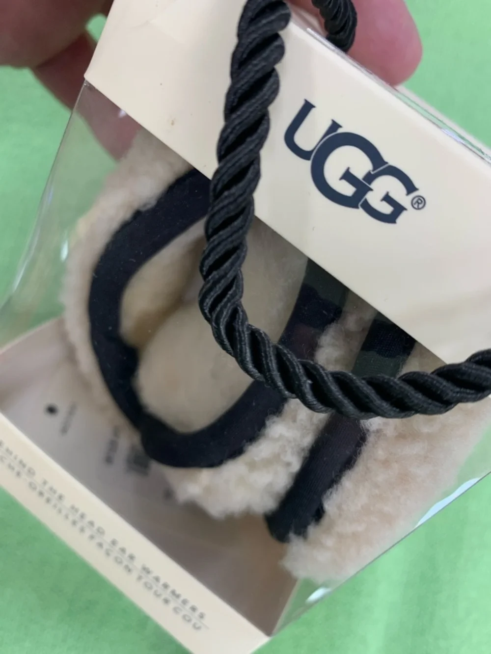 UGG shearling earmuffs